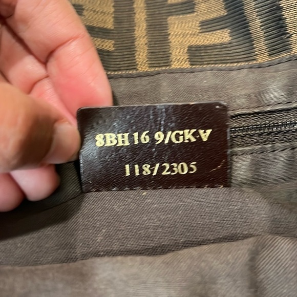 FENDI VINTAGE ZUCCA CANVAS TOTE - Picture 15 of 16